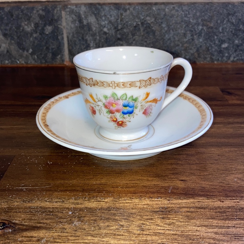 Occupied Japan Teacup & Saucer Set